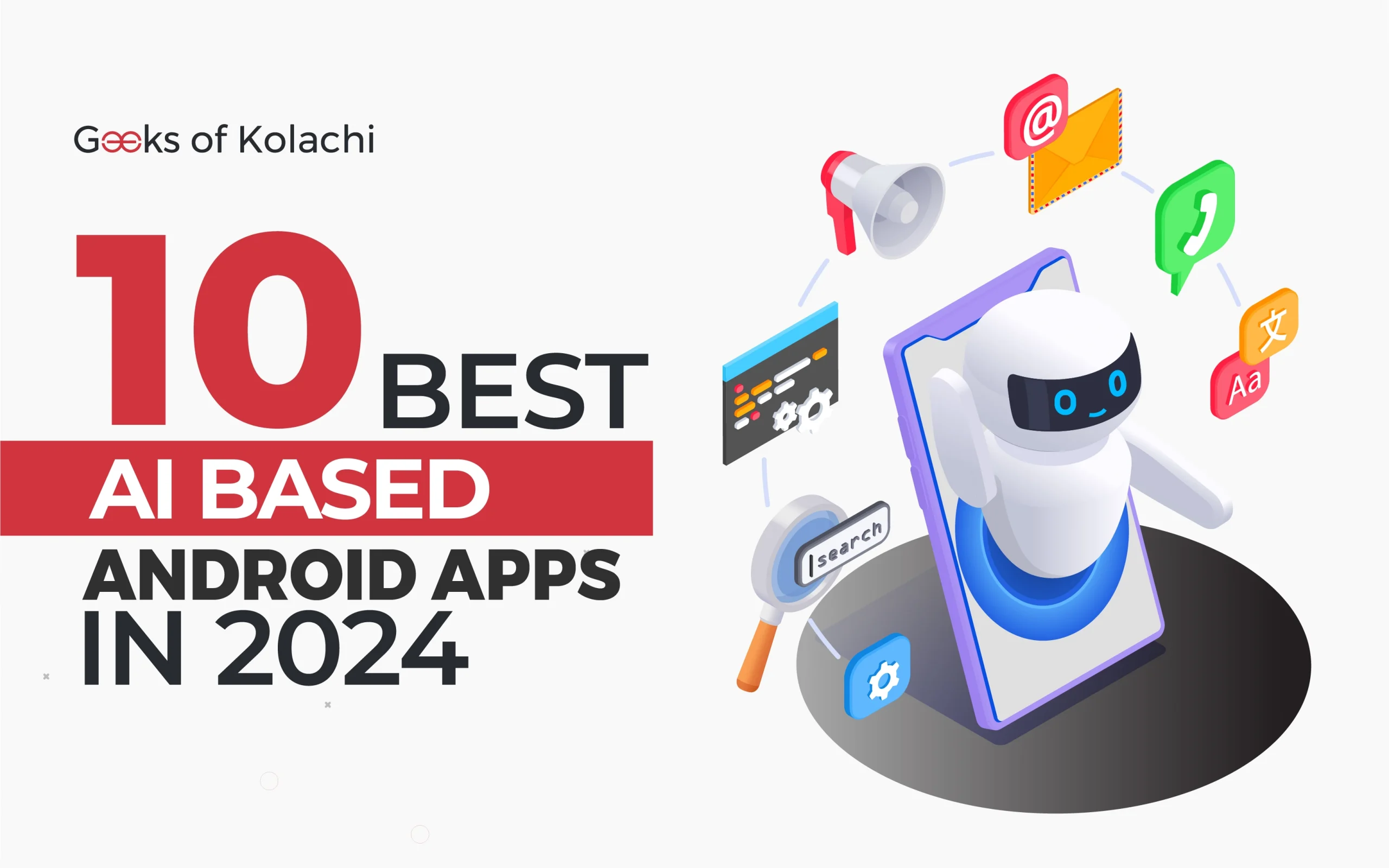 10 best AI based android apps 2024