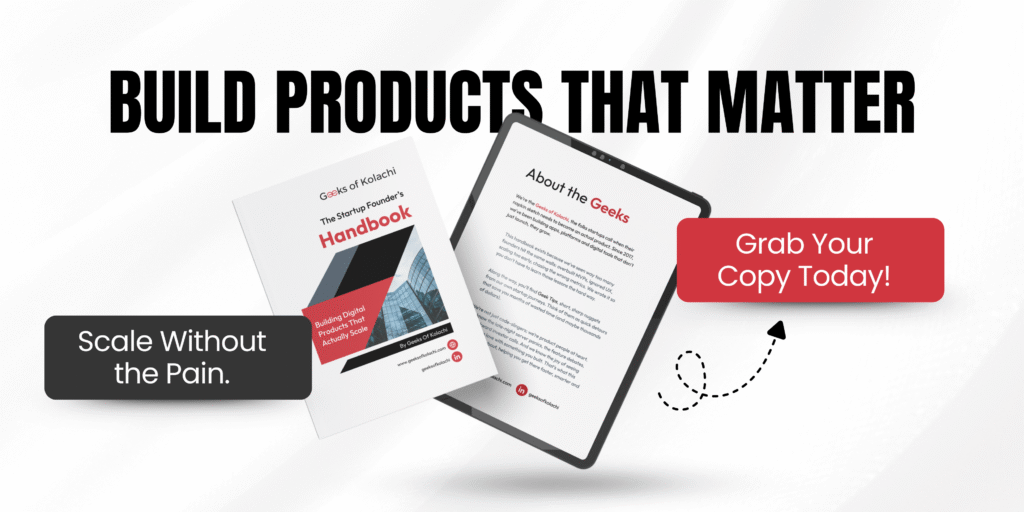 The Startup Founder’s Handbook: Building Digital Products That Actually Scale